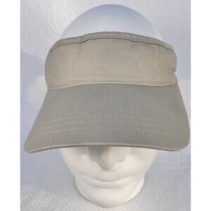 Sports Sun Visor Vintage Hat One-size khaki Beige Workout Golf Walking Travel